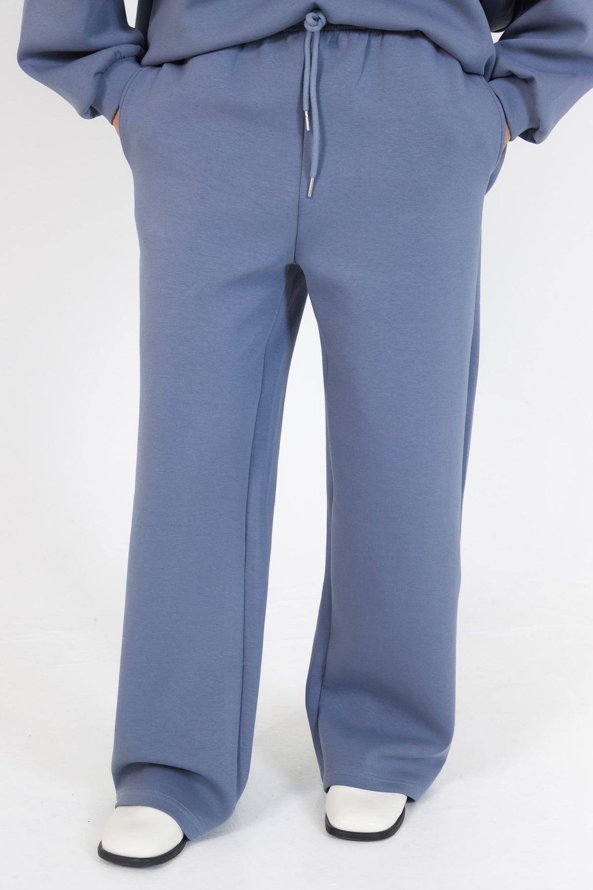Le Pantalon Comfy Bleu Délavé