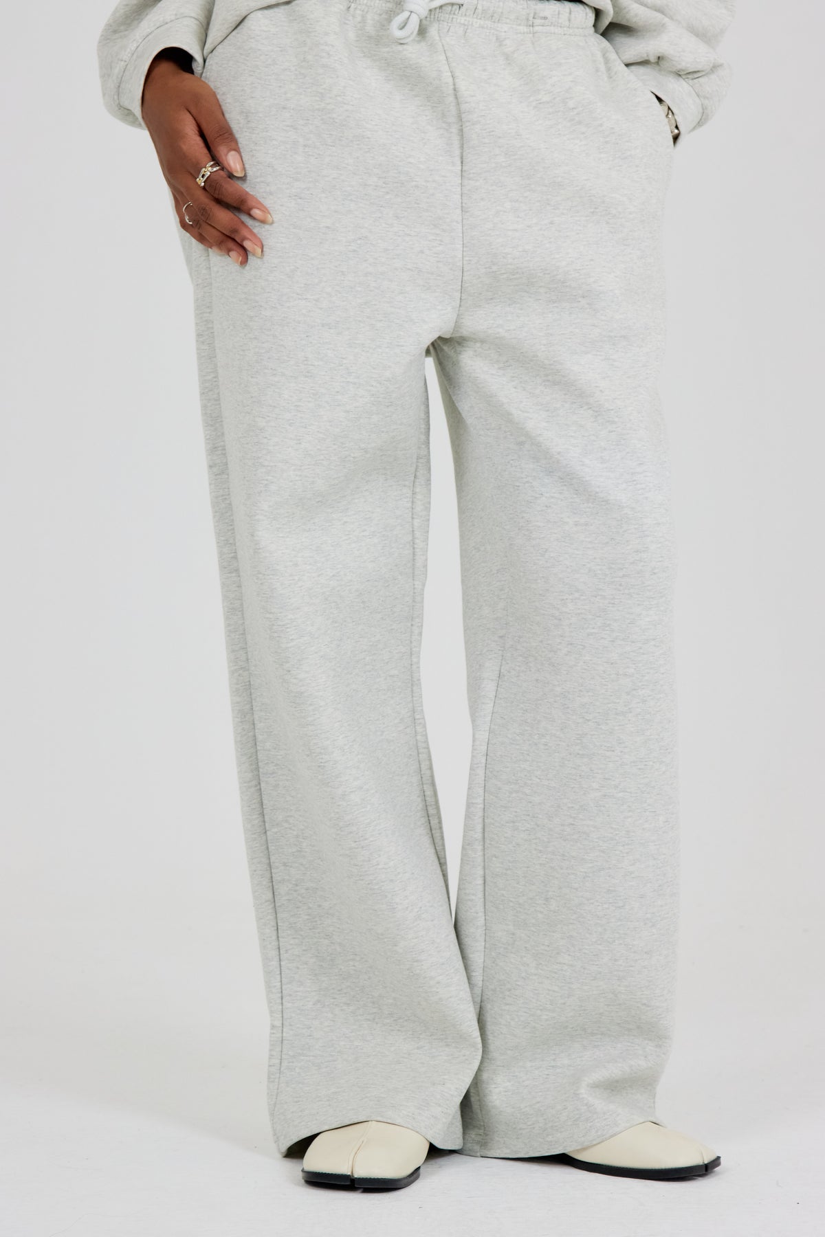 Le Pantalon Comfy Gris Clair