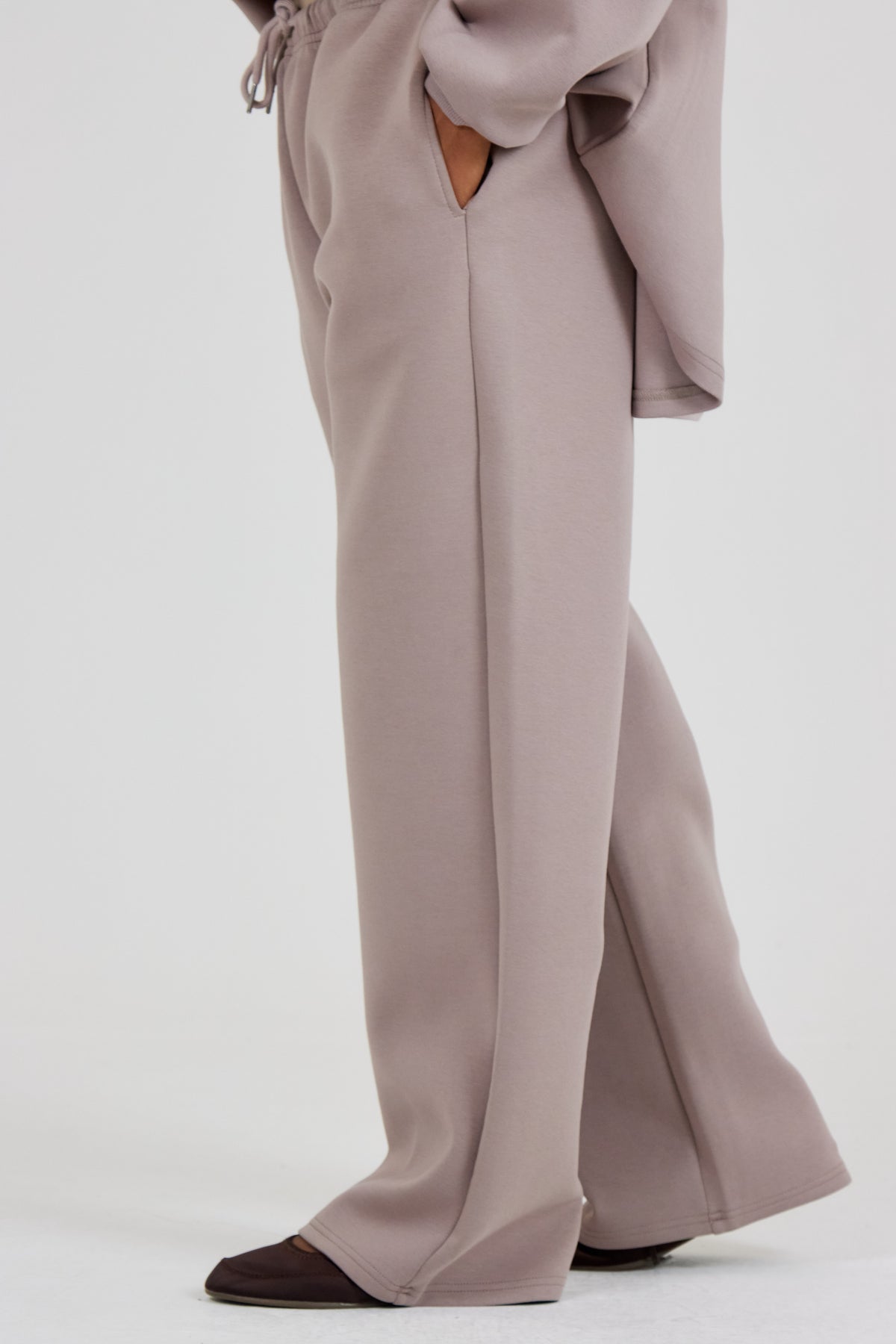Le Pantalon Comfy Taupe