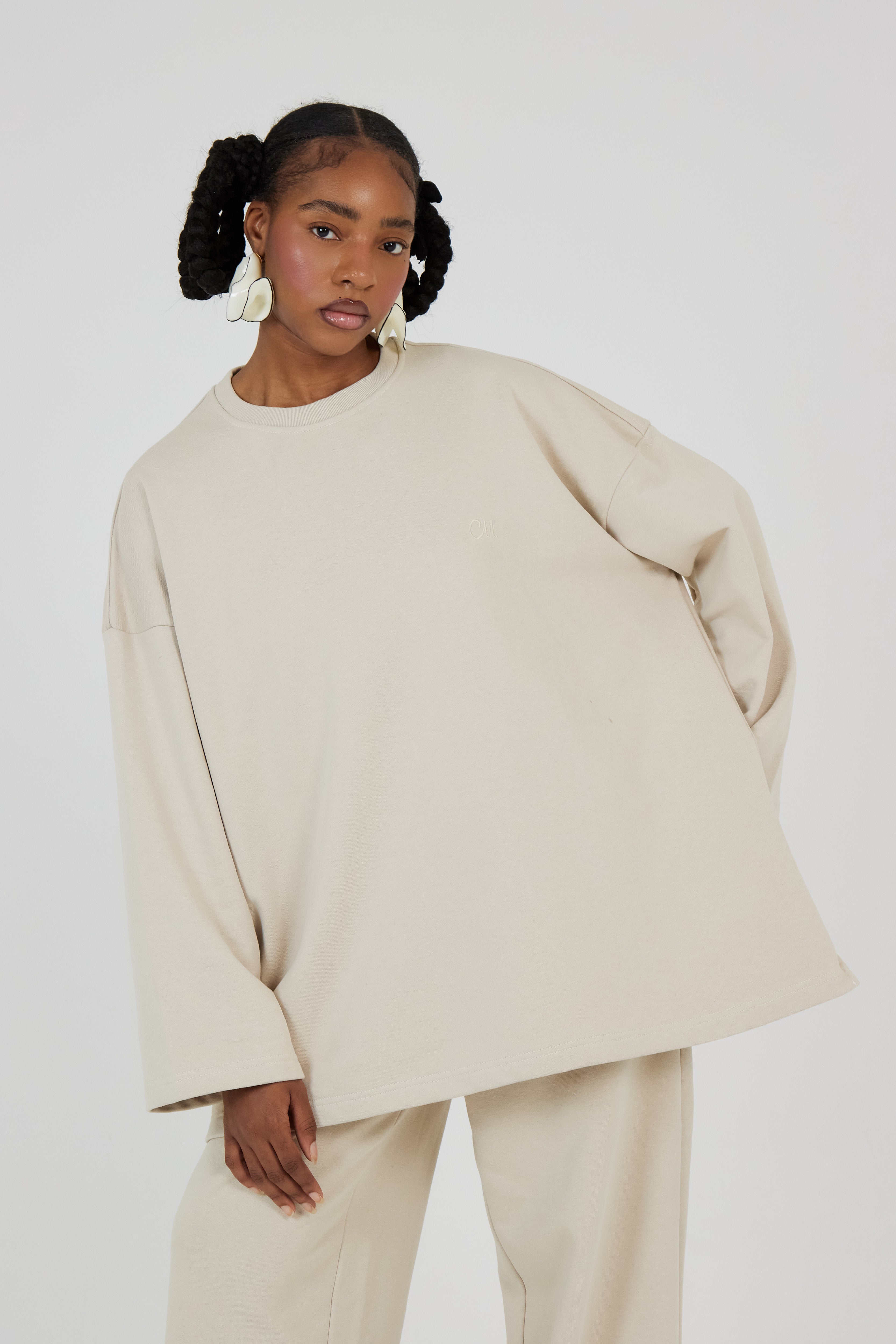 Le Sweat-shirt Beige