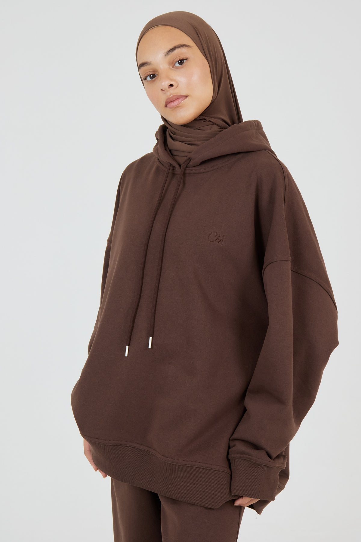 Le Hoodie Brun