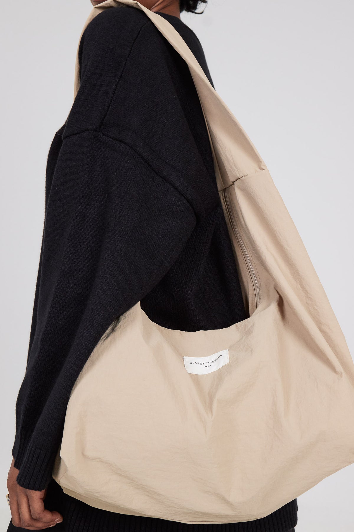 The Nomad Beige Bag