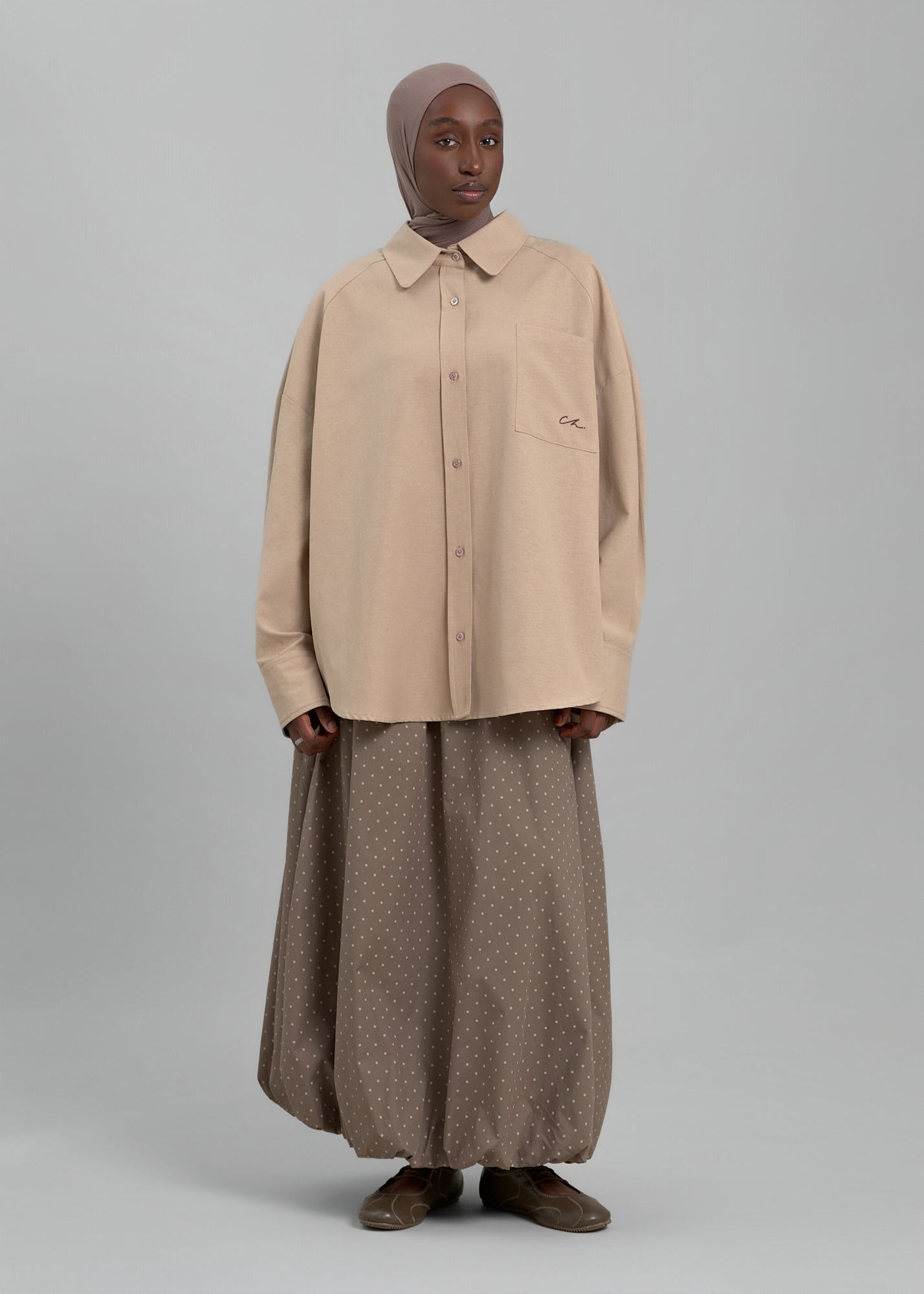 La Chemise Ivy Noisette