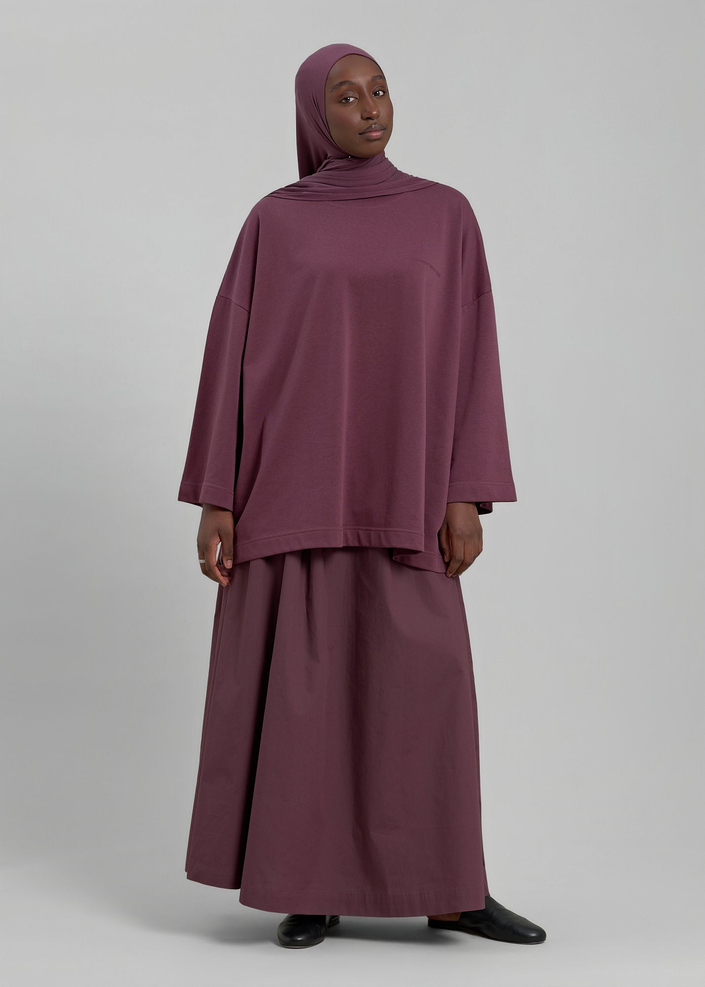 La Jupe Koton Aubergine