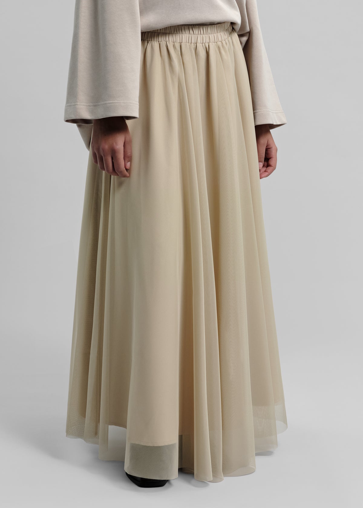 La Jupe Tulle Greige