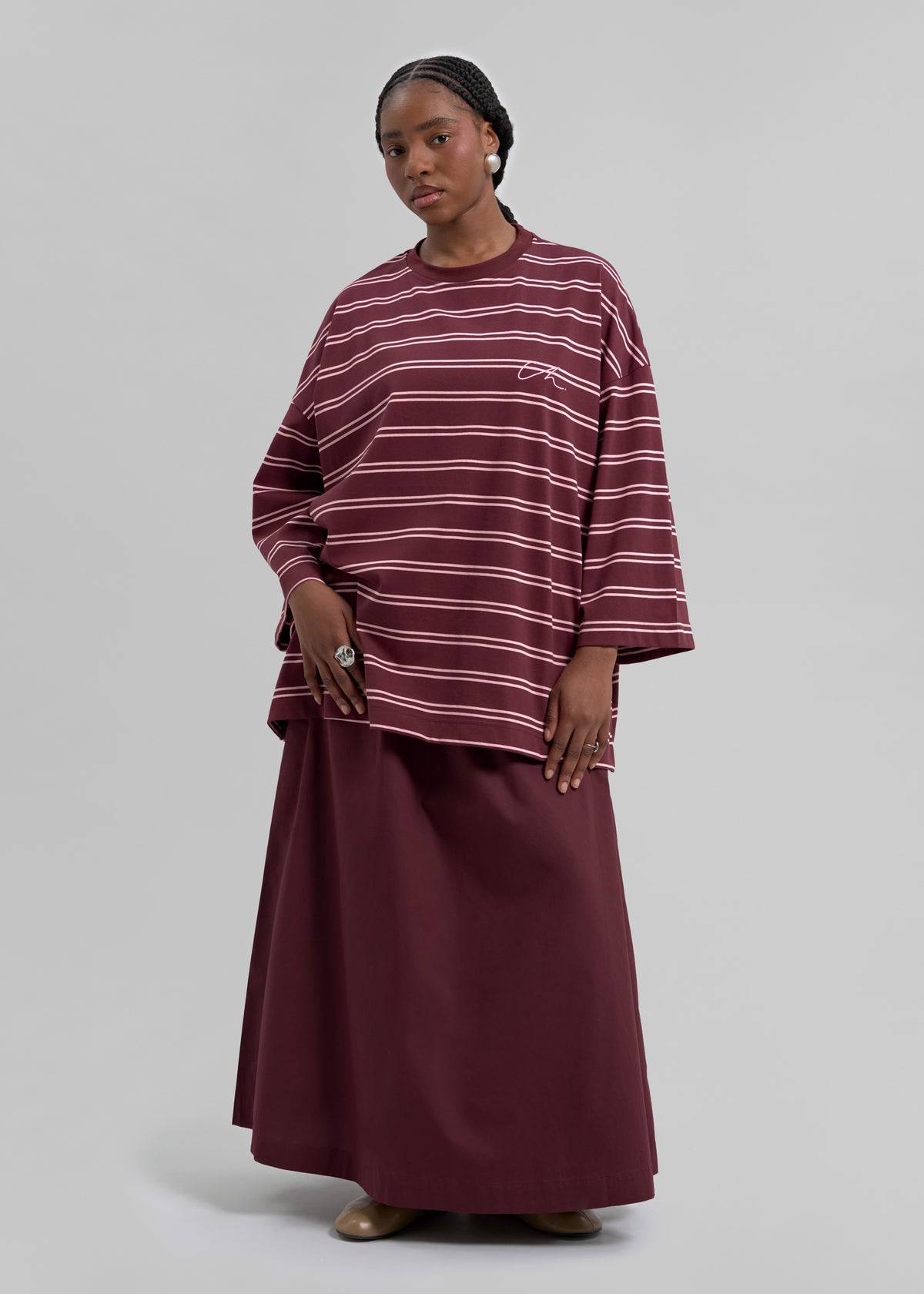 Le T-Shirt Marin Bordeaux