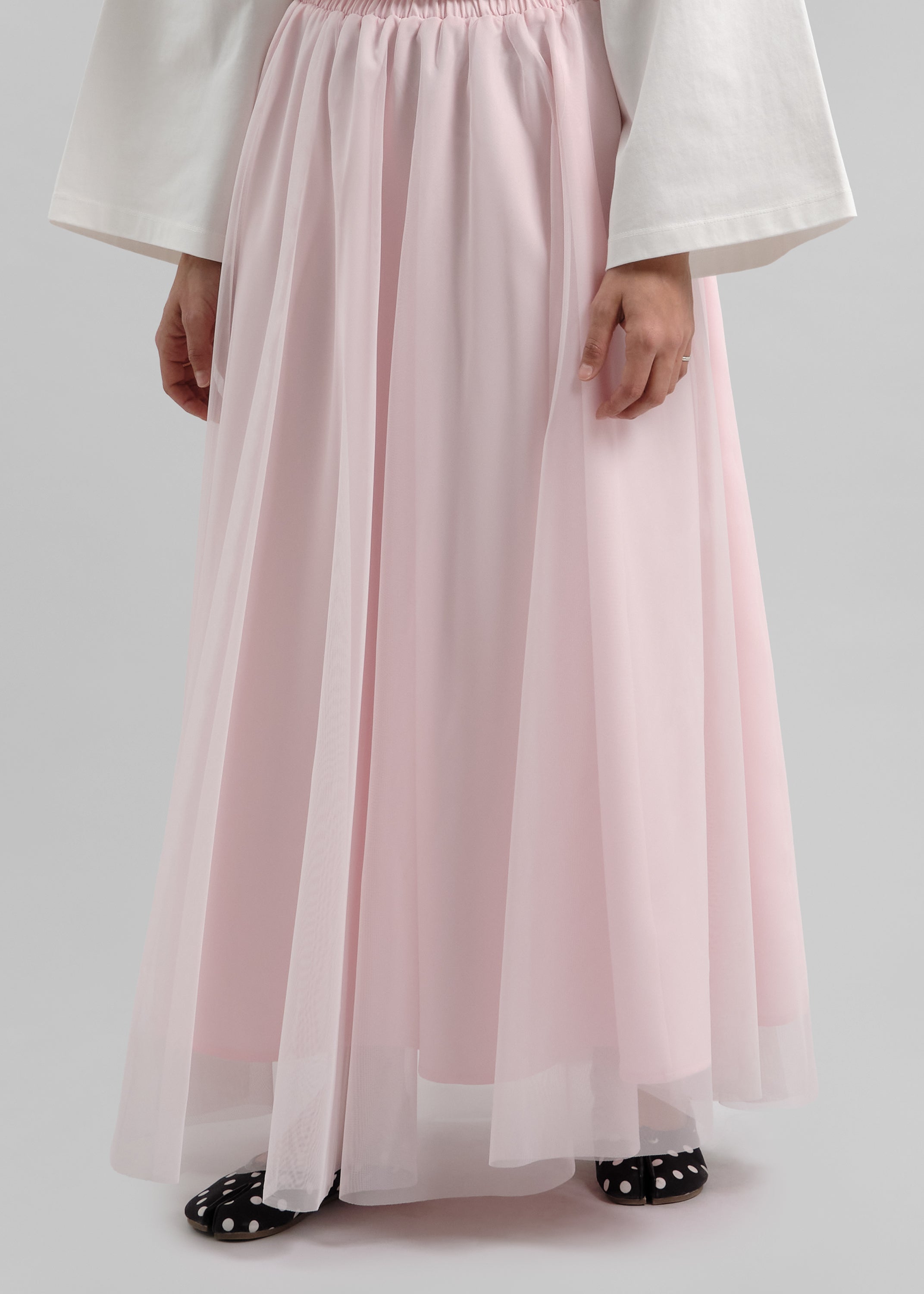 La Jupe Tulle Rose