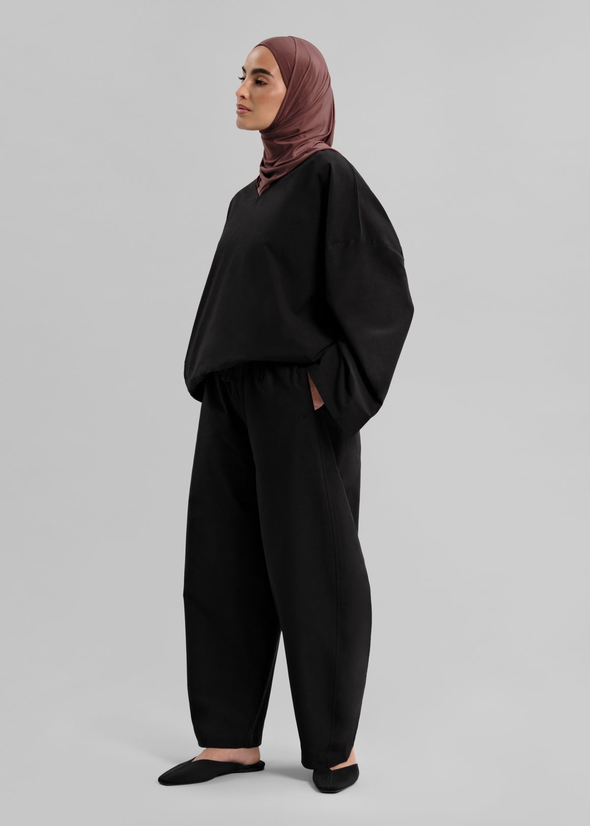 The Natural Black Trousers