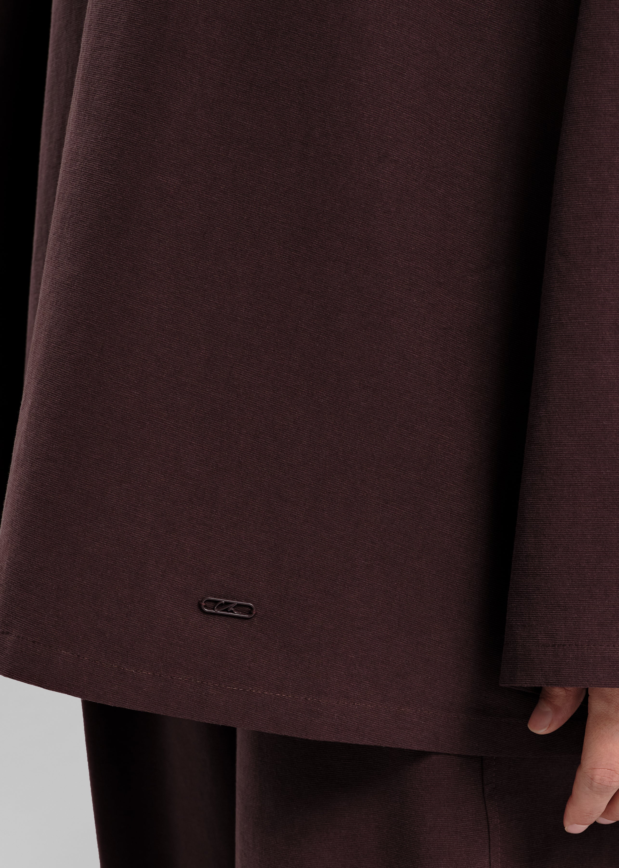La Blouse Natural Aubergine