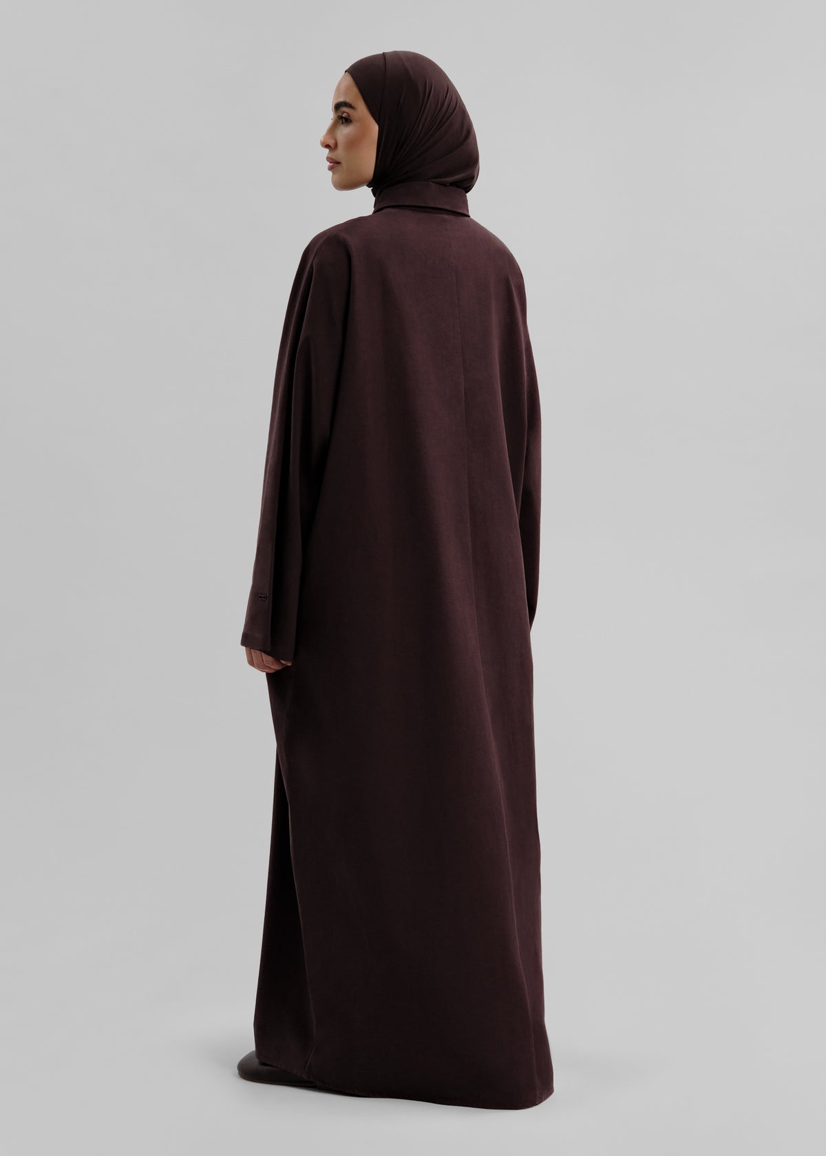 The Aubergine Natural Dress
