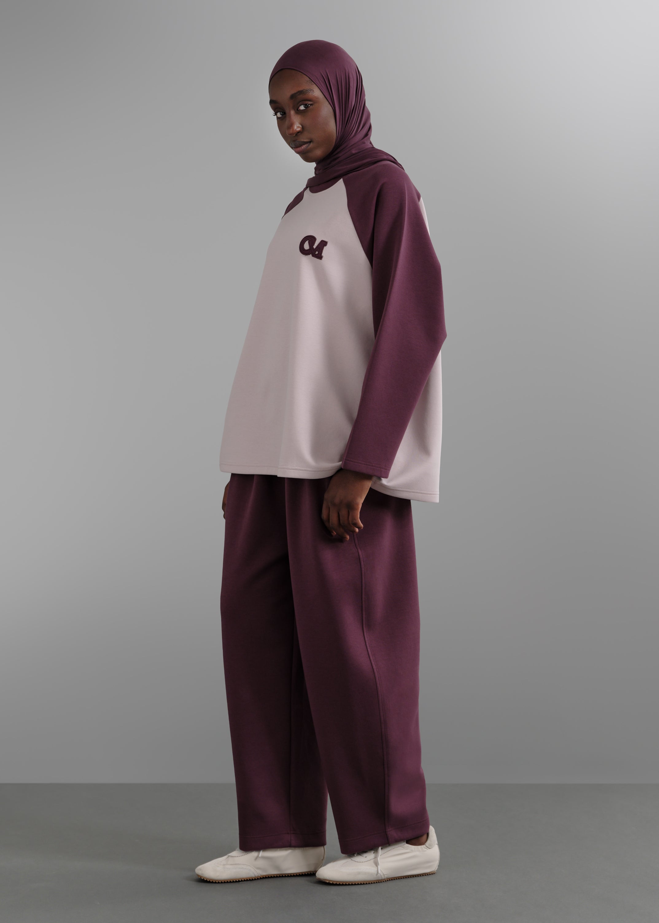 Le Sweat Comfy Capsule Aubergine
