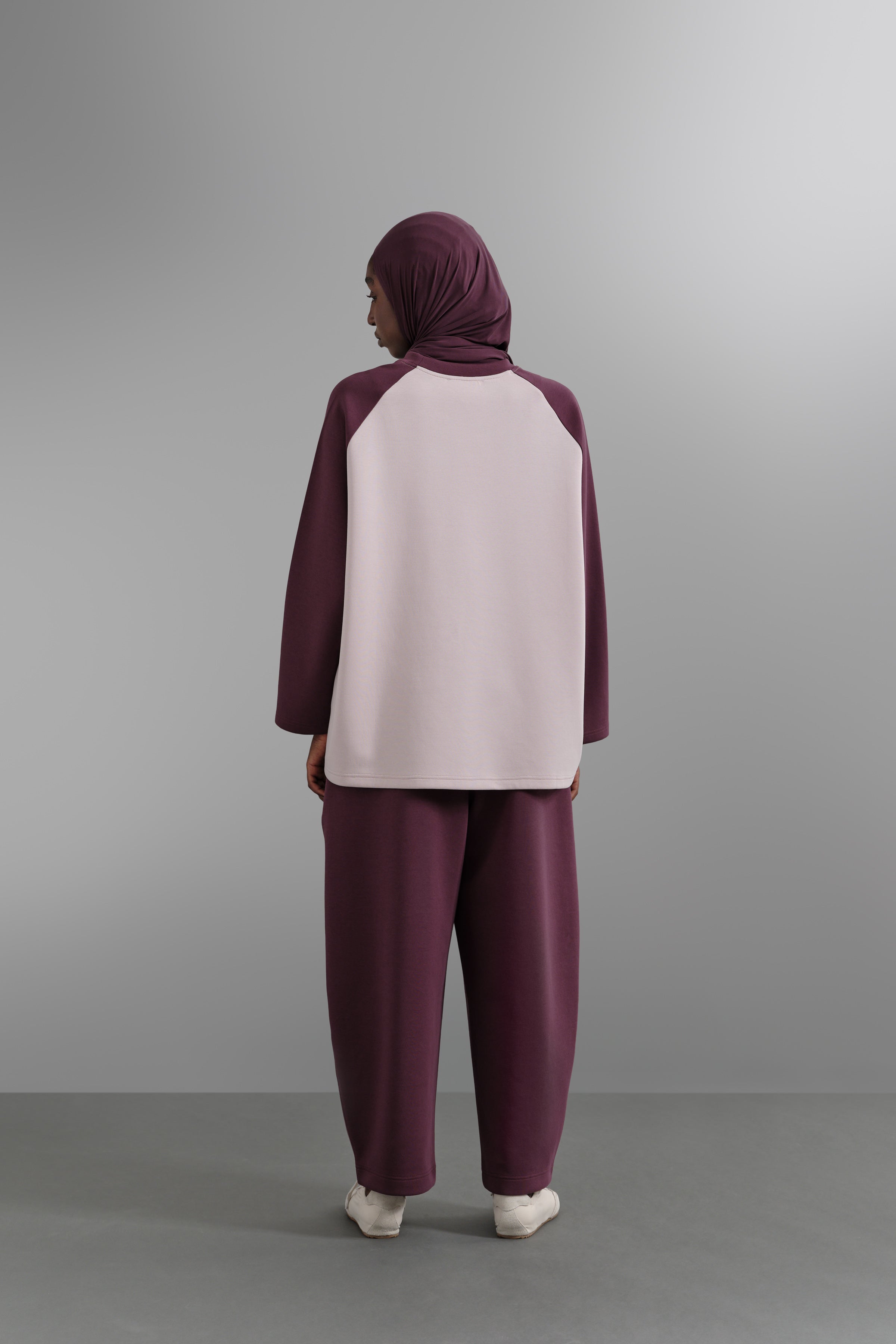 Le Sweat Comfy Capsule Aubergine