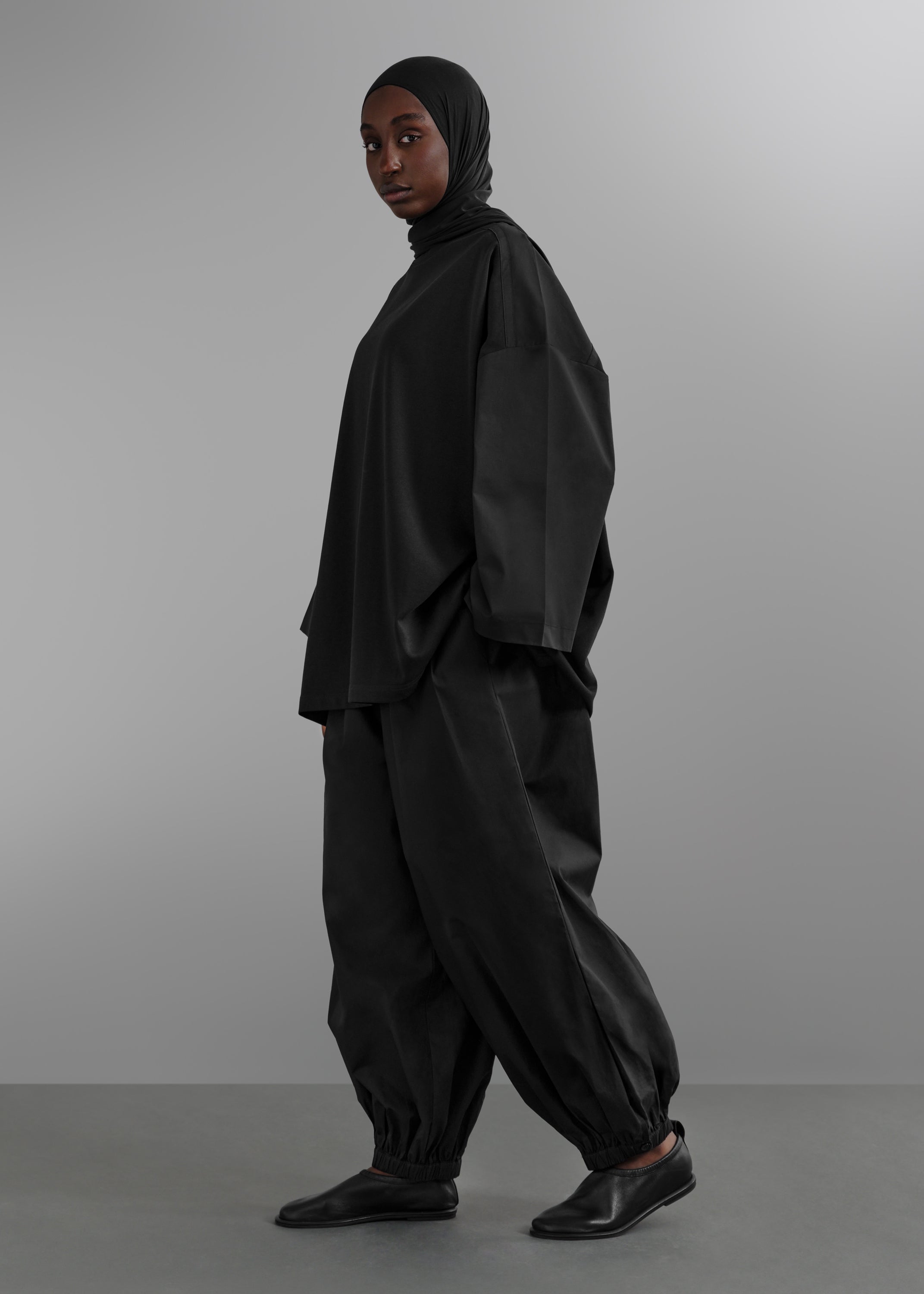 Le Pantalon Bouffant Noir