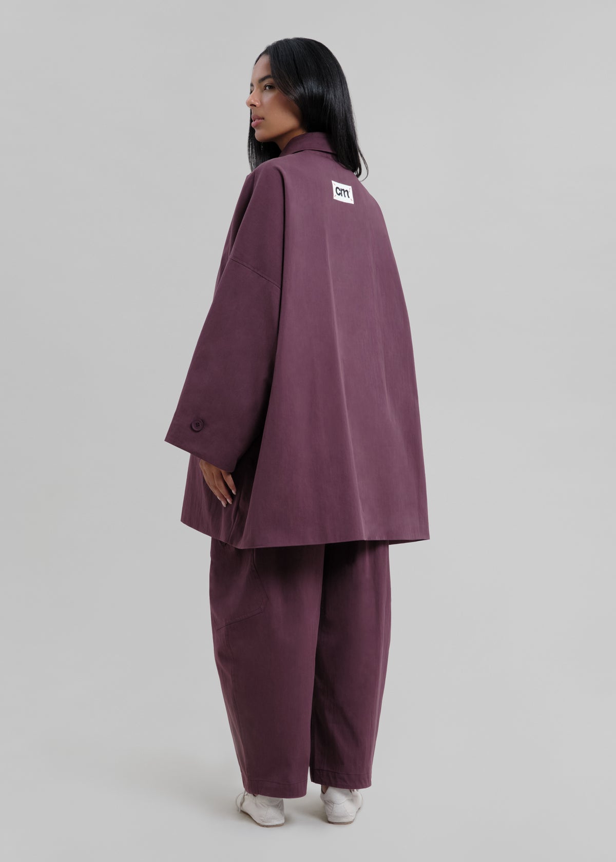 Le Trench Aubergine