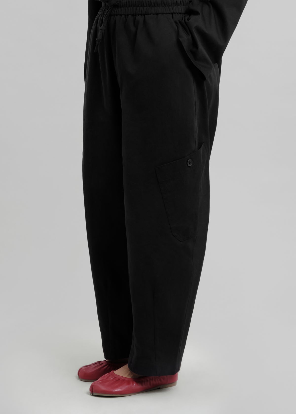Le Pantalon Cargo Noir