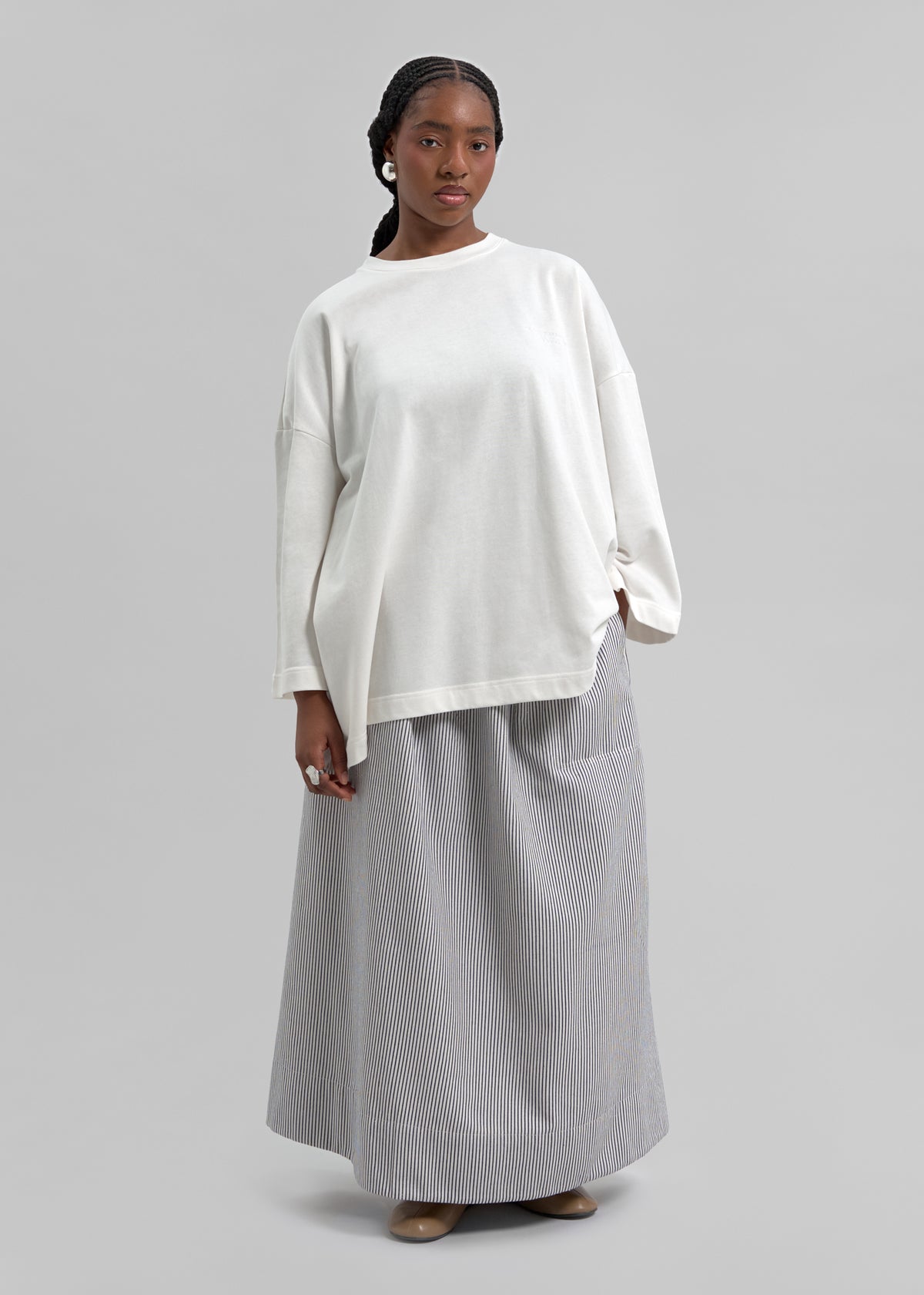 The Midnight Blue Koton Skirt
