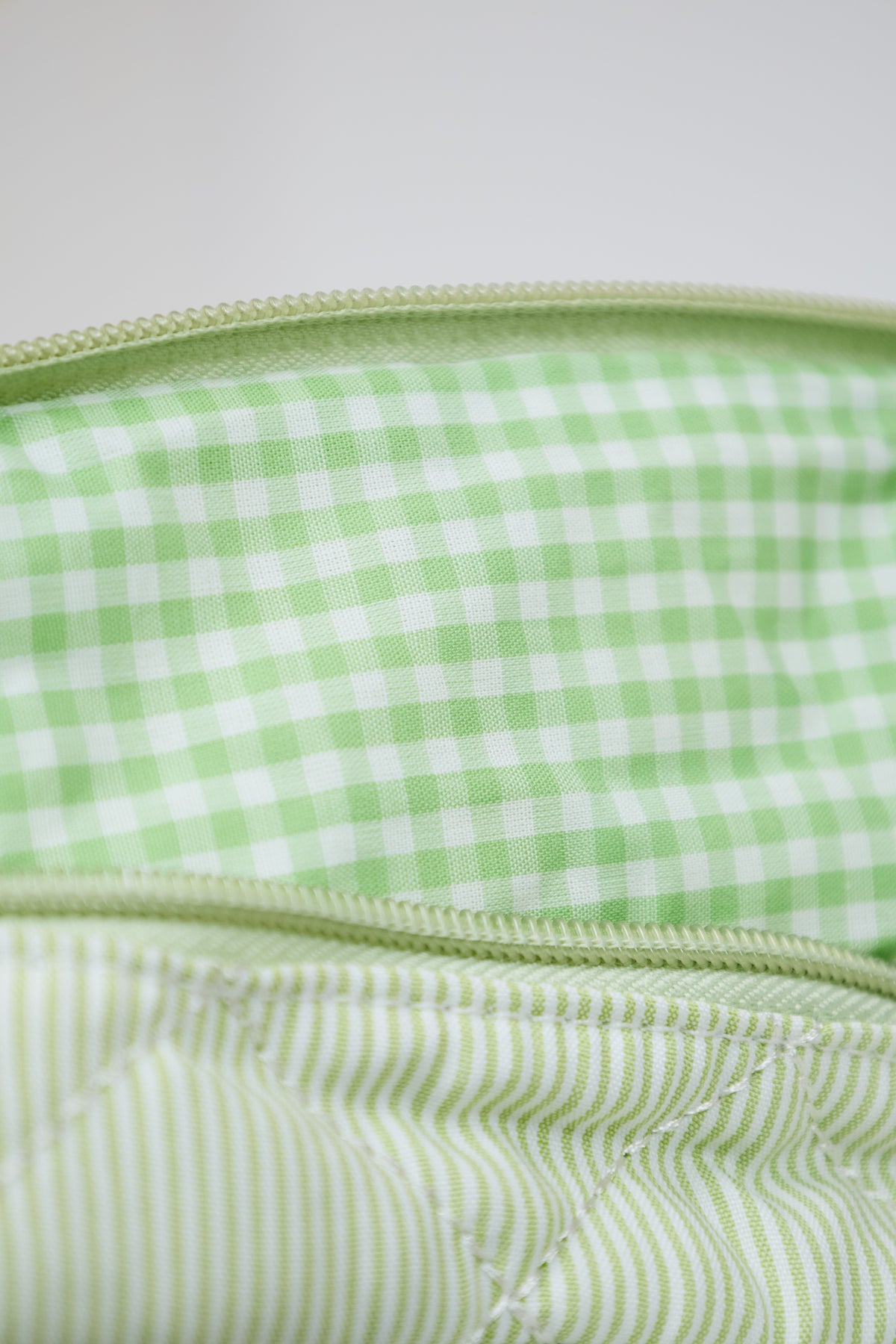 The Customizable Vichy Pouch
