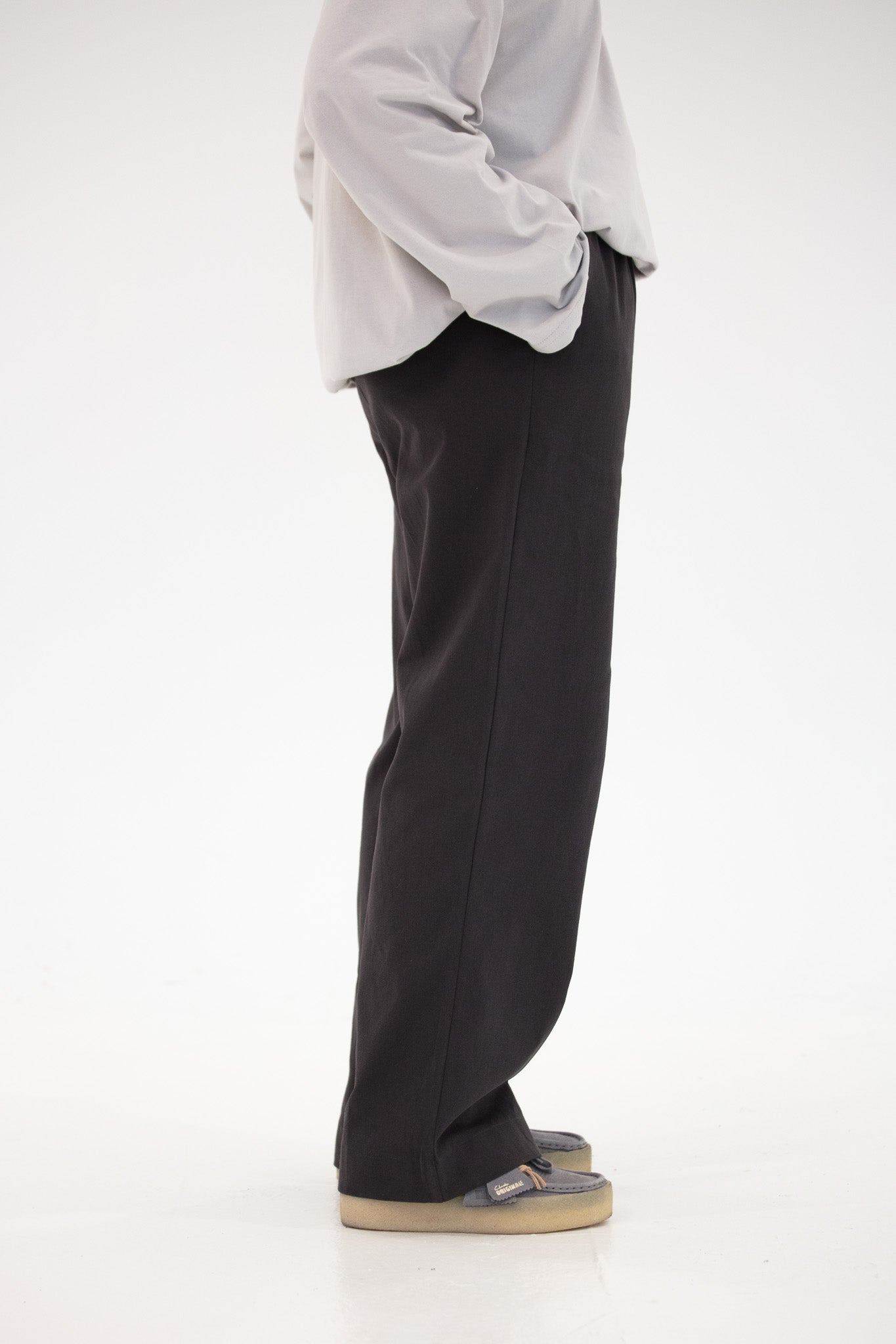 Le Pantalon Atelier Gris Anthracite