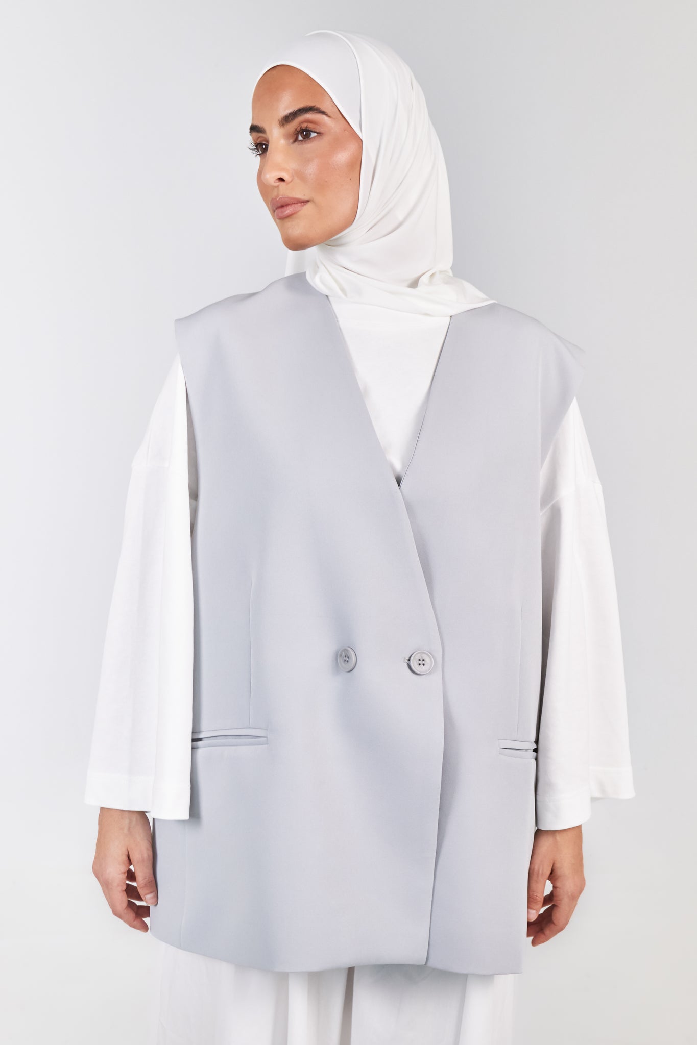 The Sky Blue City Vest