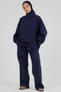 Le Pantalon Comfy Bleu Nuit