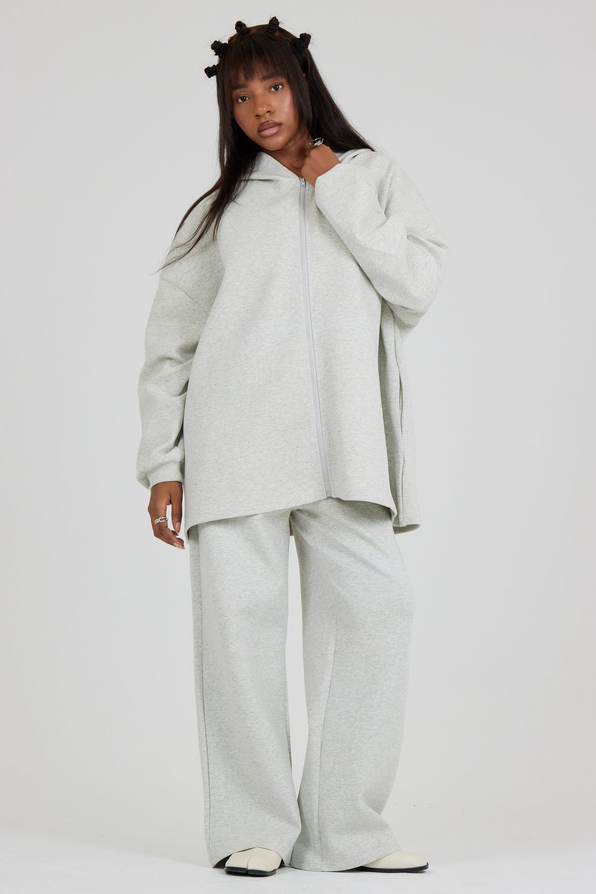 Le Pantalon Comfy Gris Clair