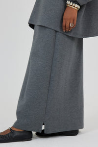 La Jupe Comfy Gris Foncée