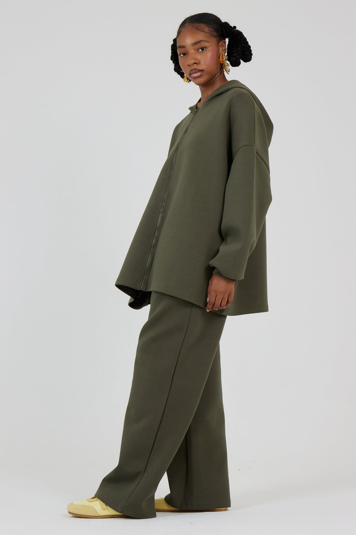 Le Pantalon Comfy Kaki