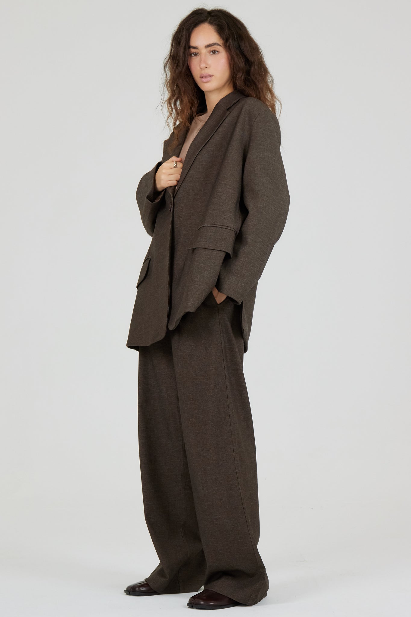 Le Pantalon City AW Brun