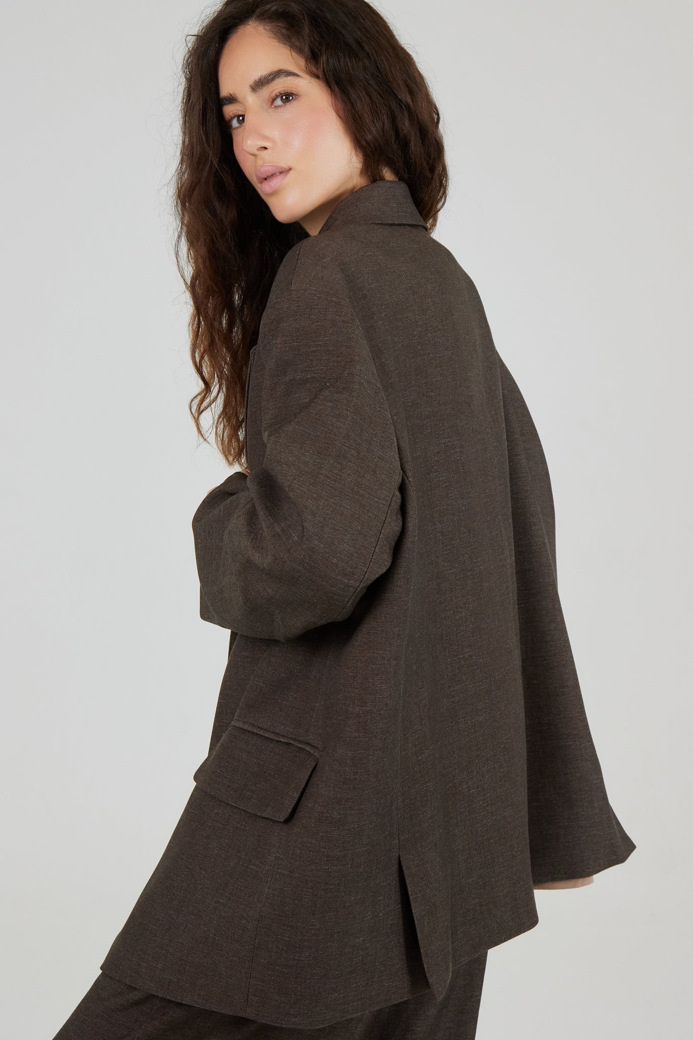 The City Taupe Blazer