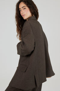 The City Taupe Blazer