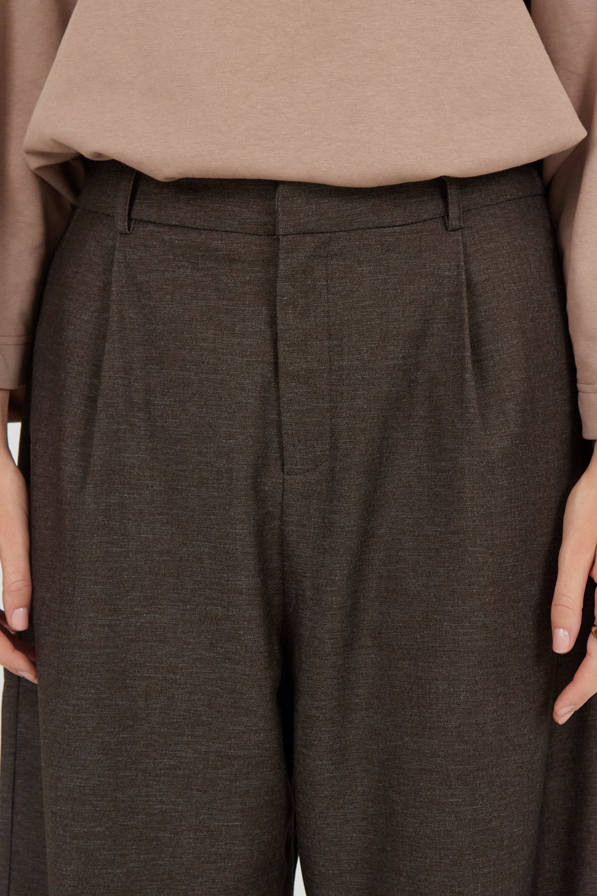 Le Pantalon City AW Brun