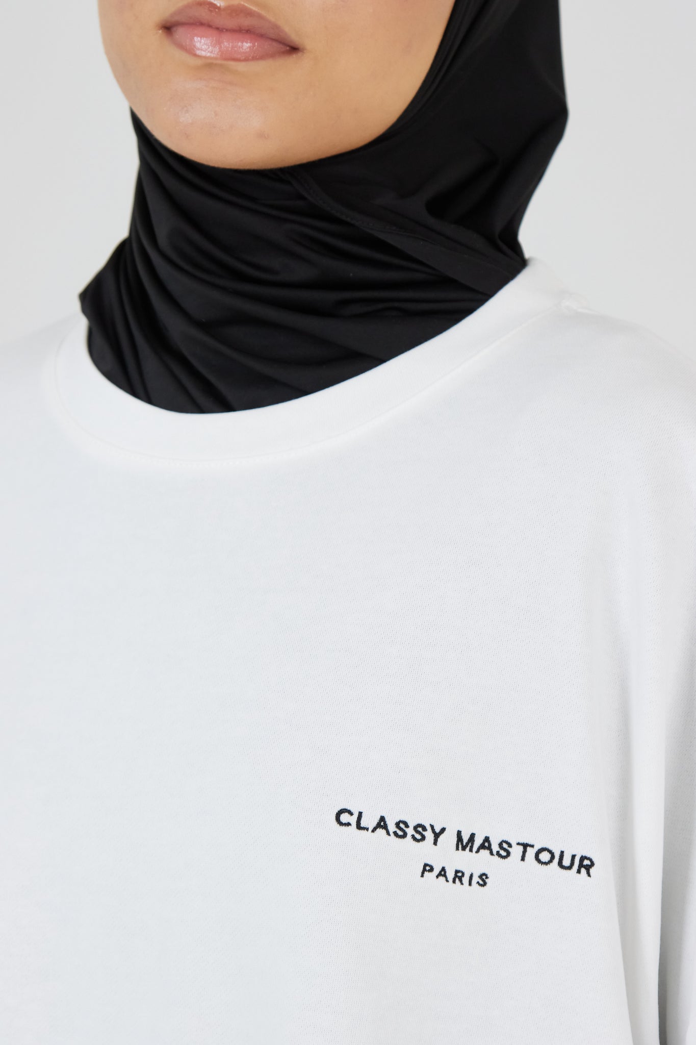 Le T-shirt Signature Blanc / Noir