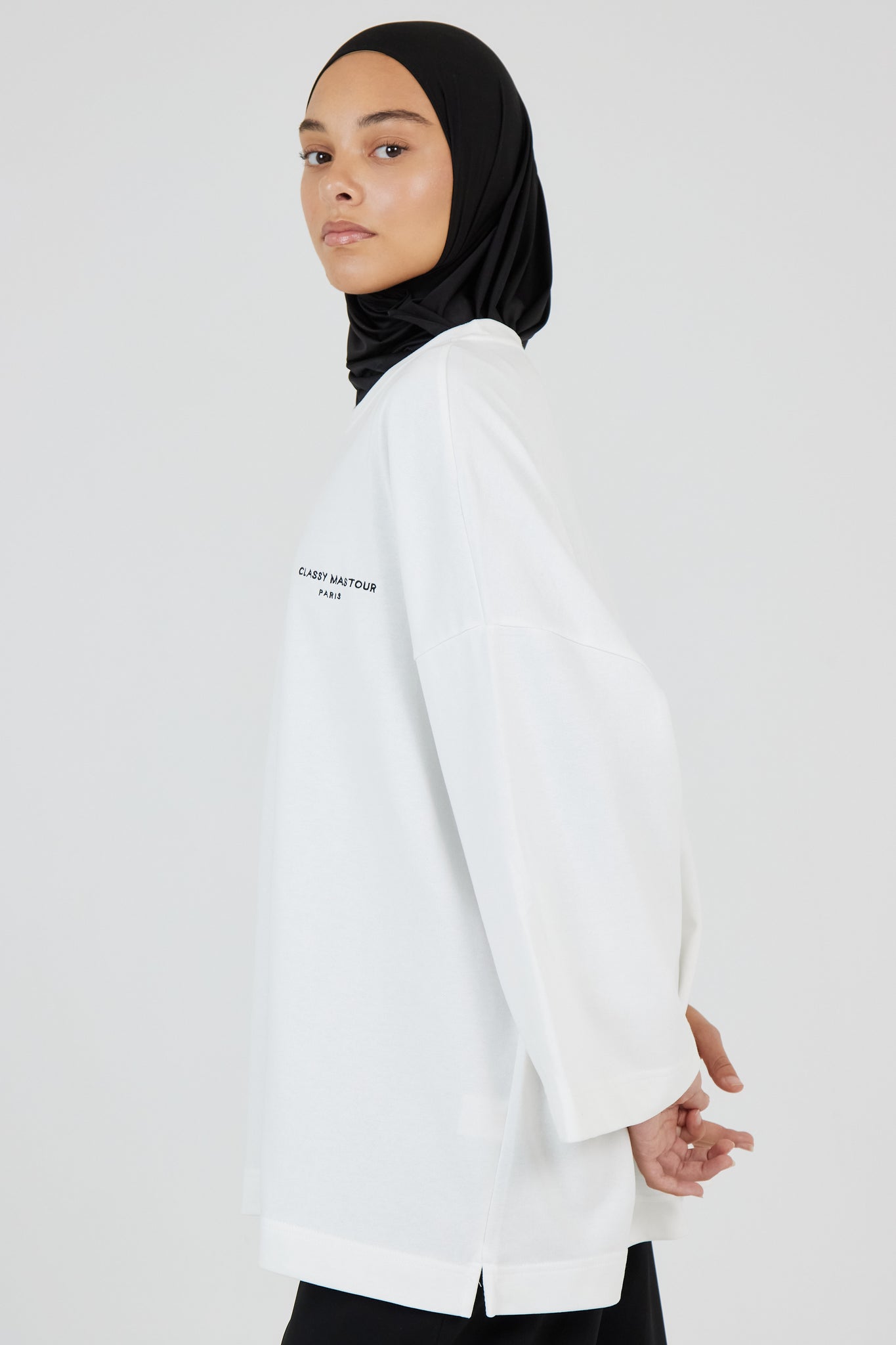 Le T-shirt Signature Blanc / Noir