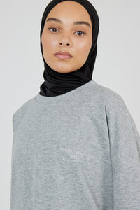 Le T-shirt Signature  Gris Foncé