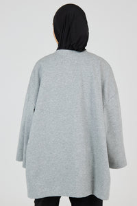 Le T-shirt Signature  Gris Foncé
