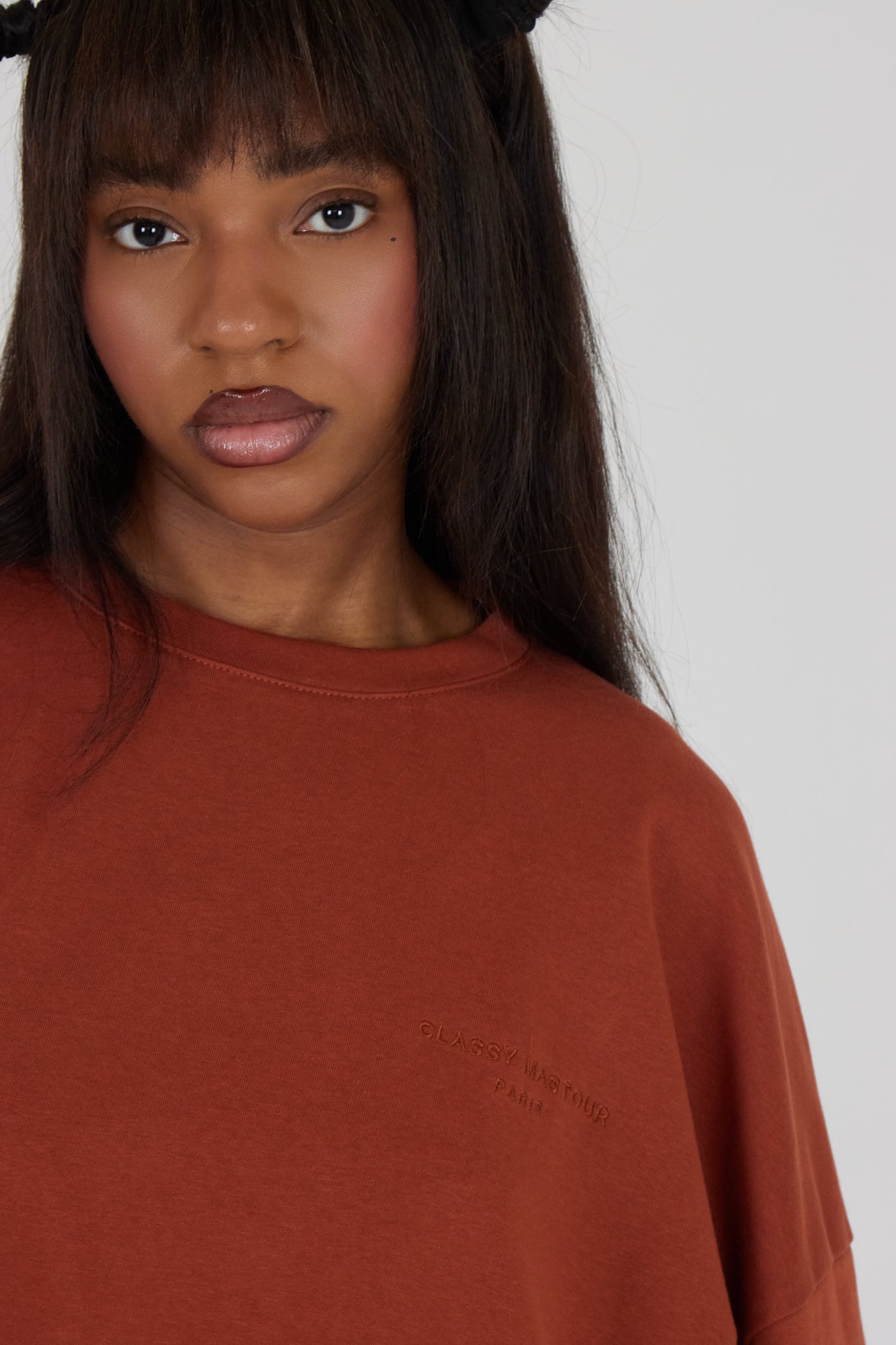 Le T-shirt Signature Brique