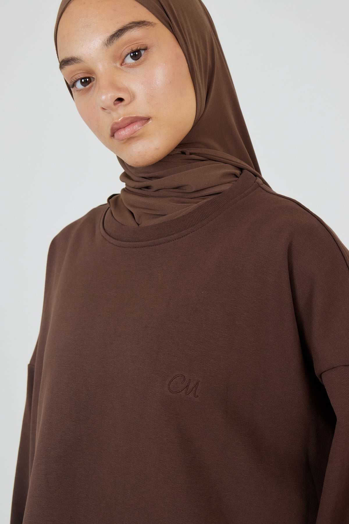 Le Sweat-shirt Brun