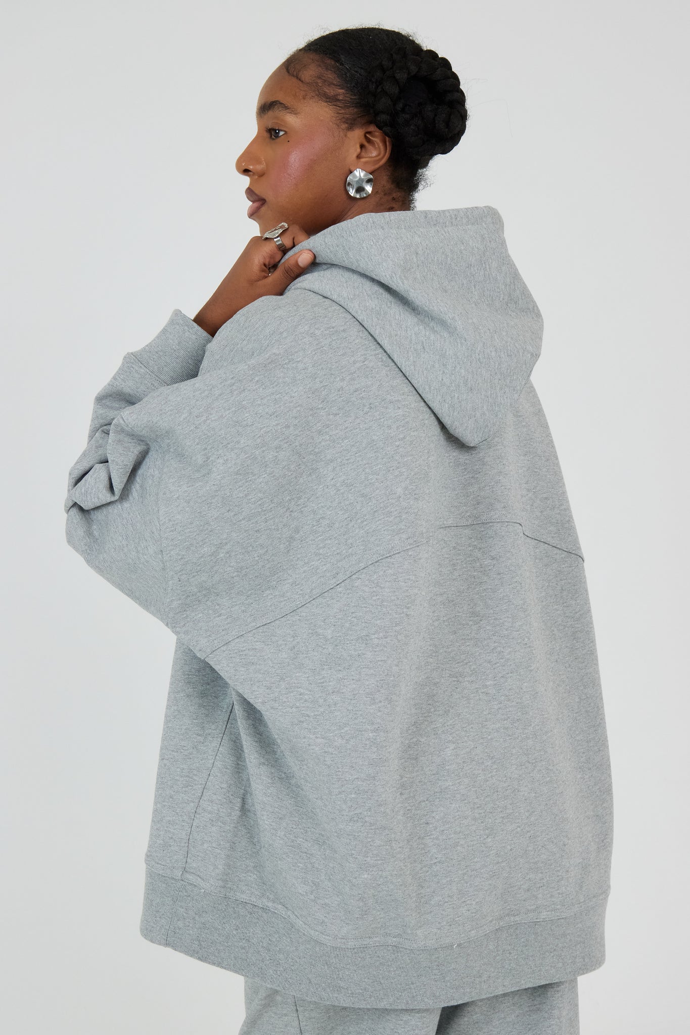 Le Hoodie Gris Clair