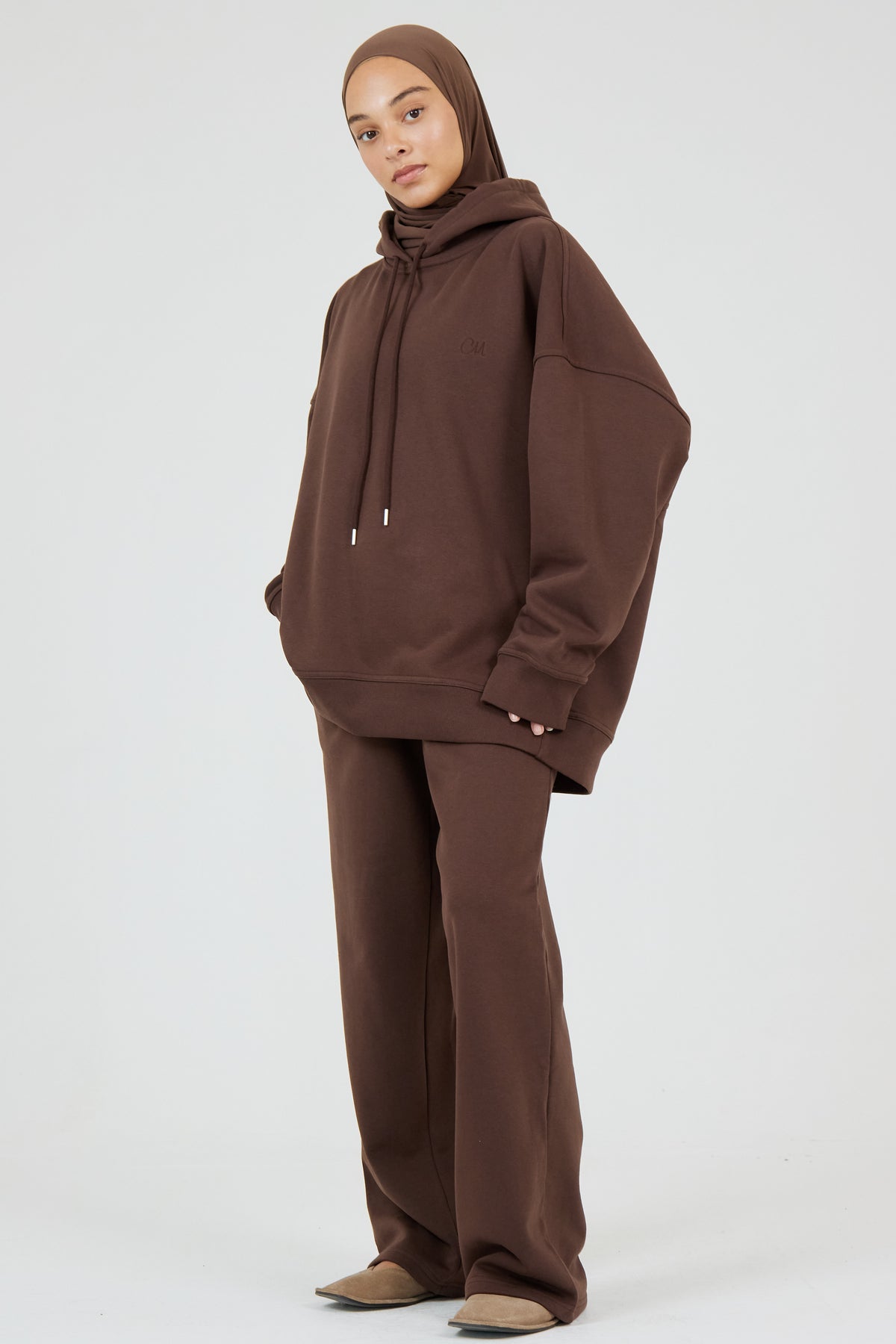 Le Hoodie Brun