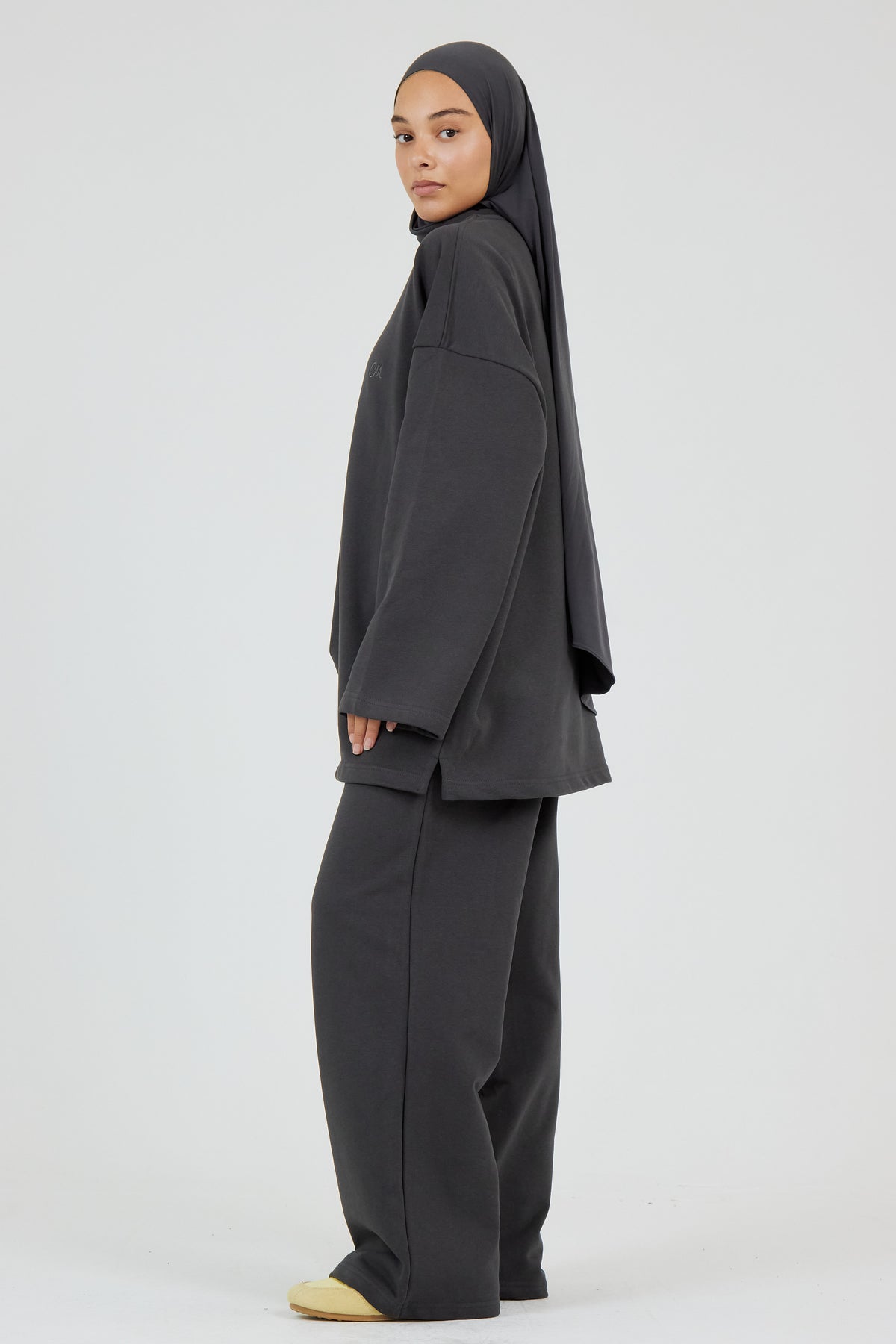 Le Sweat-shirt Gris Anthracite