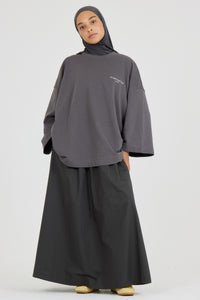 La Jupe Koton Gris anthracite