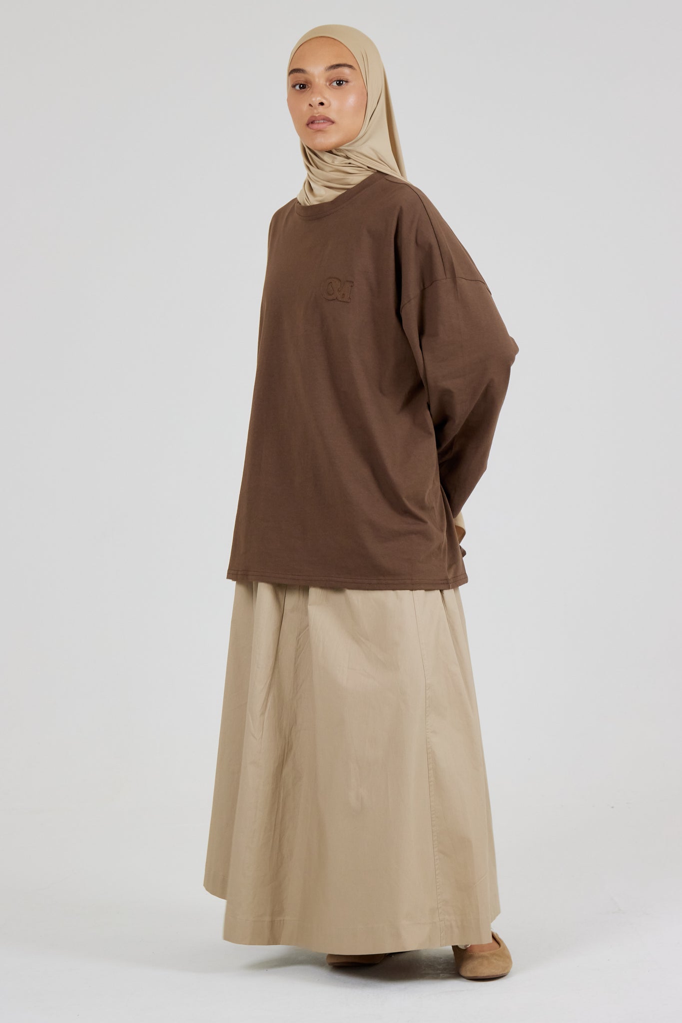 Le Top Taupe Foncé