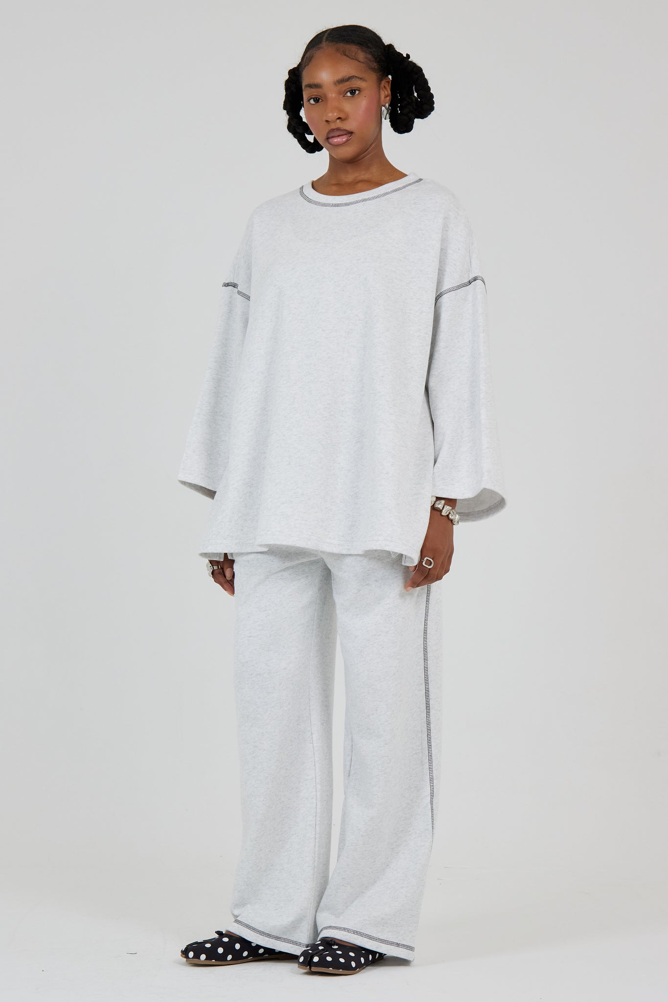 Le T-shirt Essential Gris clair