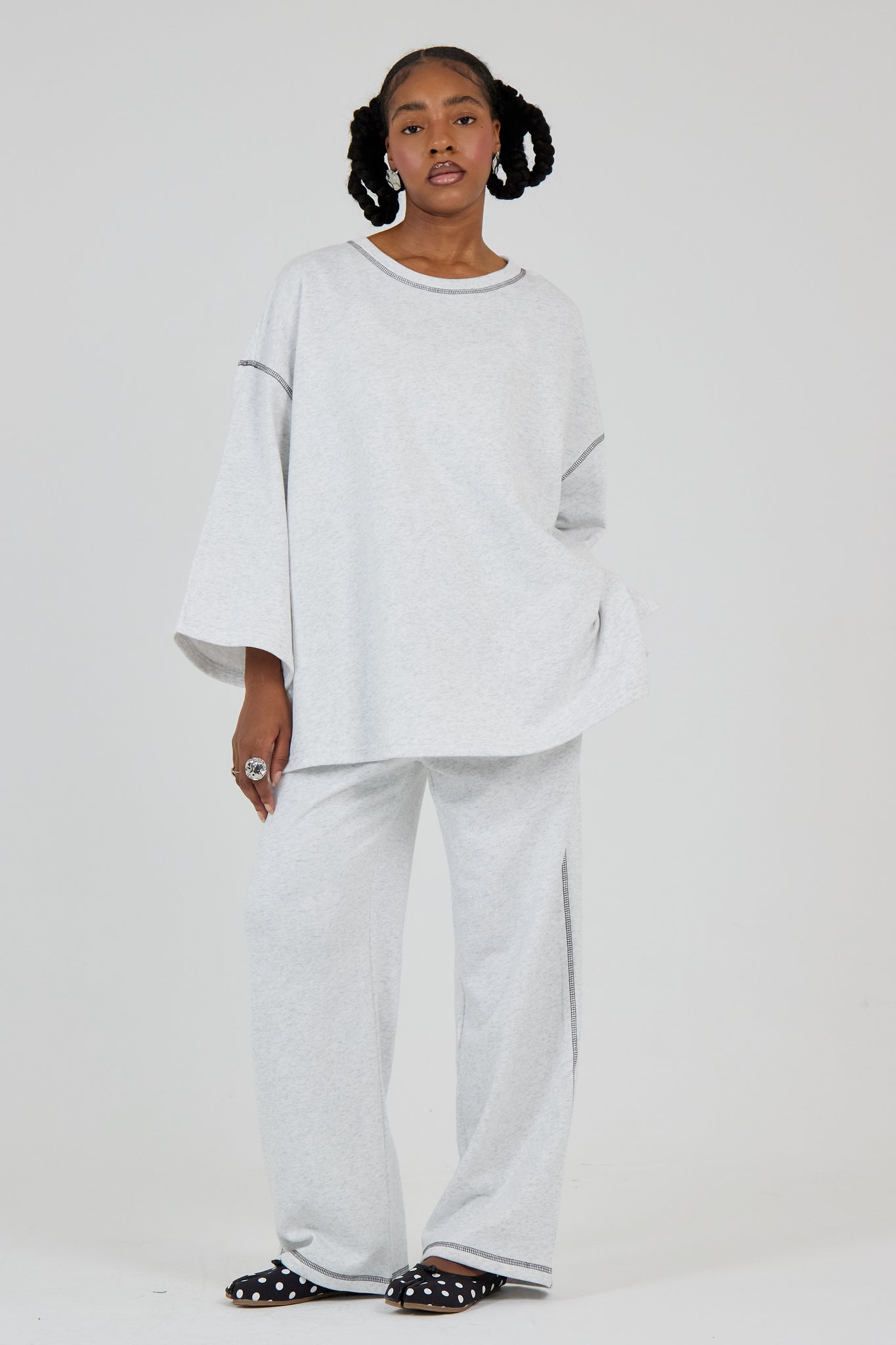 Le T-shirt Essential Gris clair
