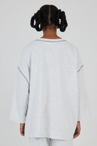 Le T-shirt Essential Gris clair