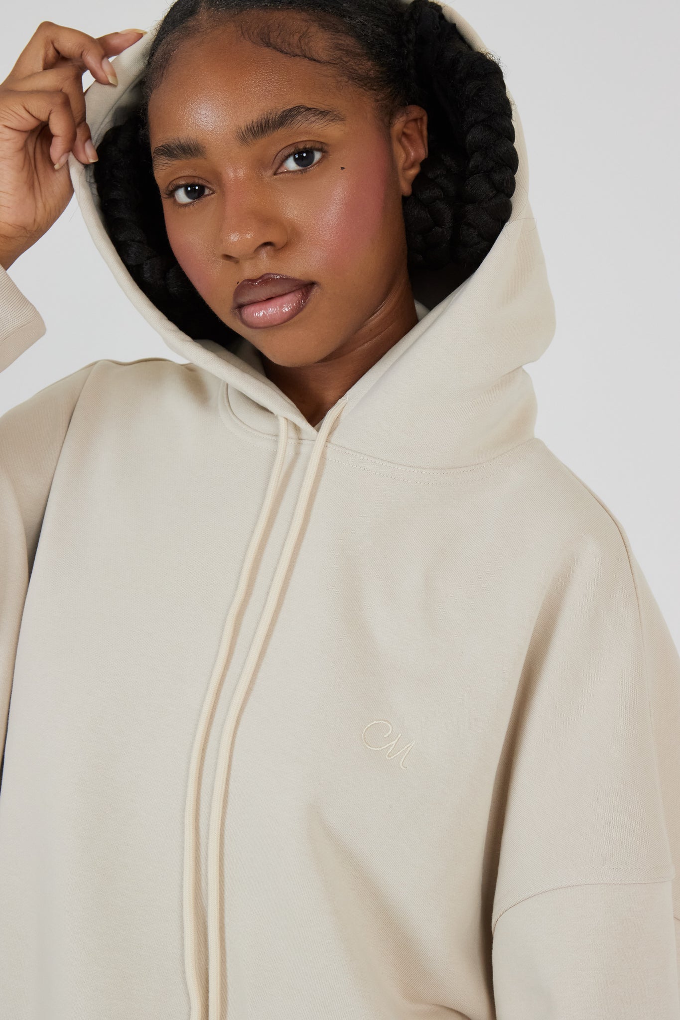 Le Hoodie Beige