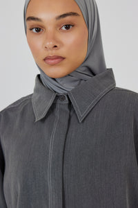 Dark Grey Casual Set