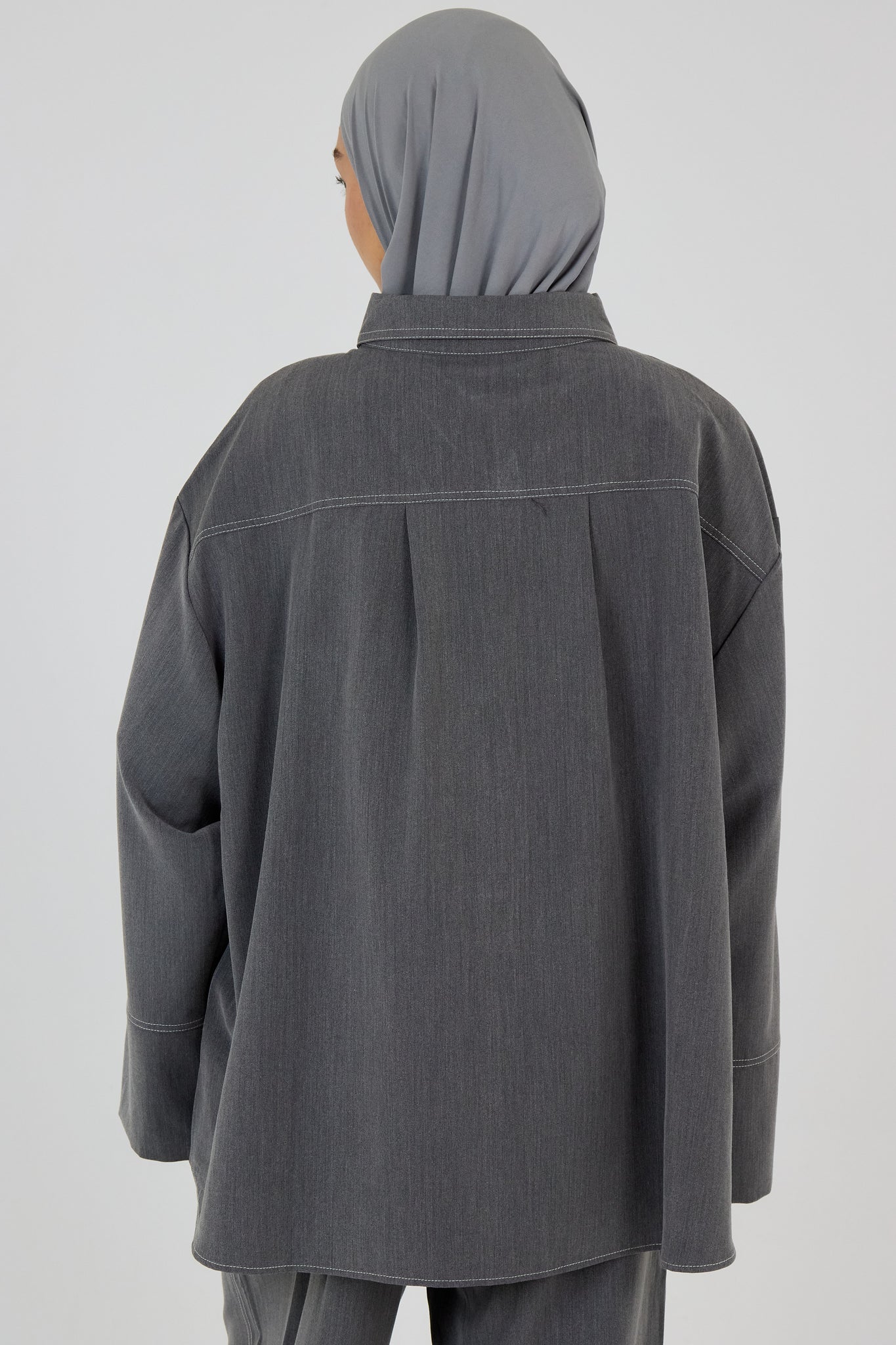 Dark Grey Casual Set