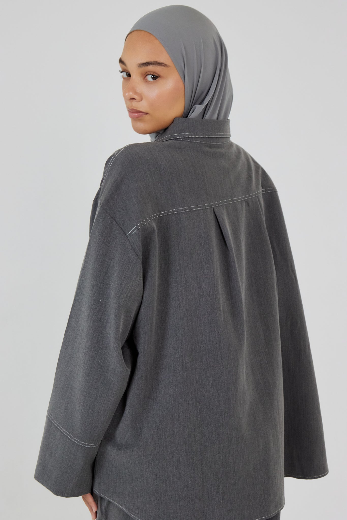 Dark Grey Casual Set