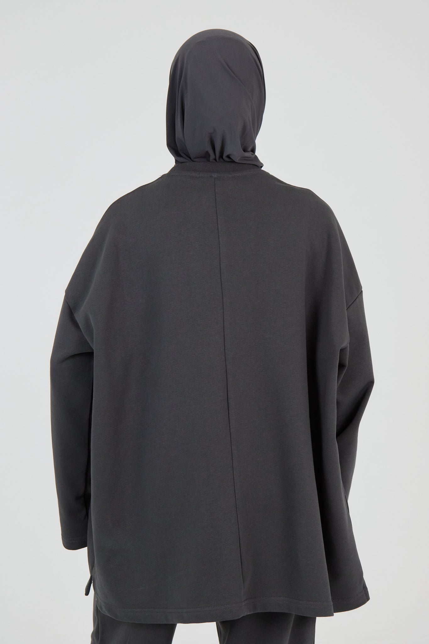 Le Sweat-Shirt Gris Anthracite